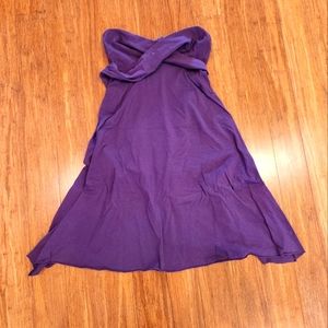 Purple American Apparel dress, size large